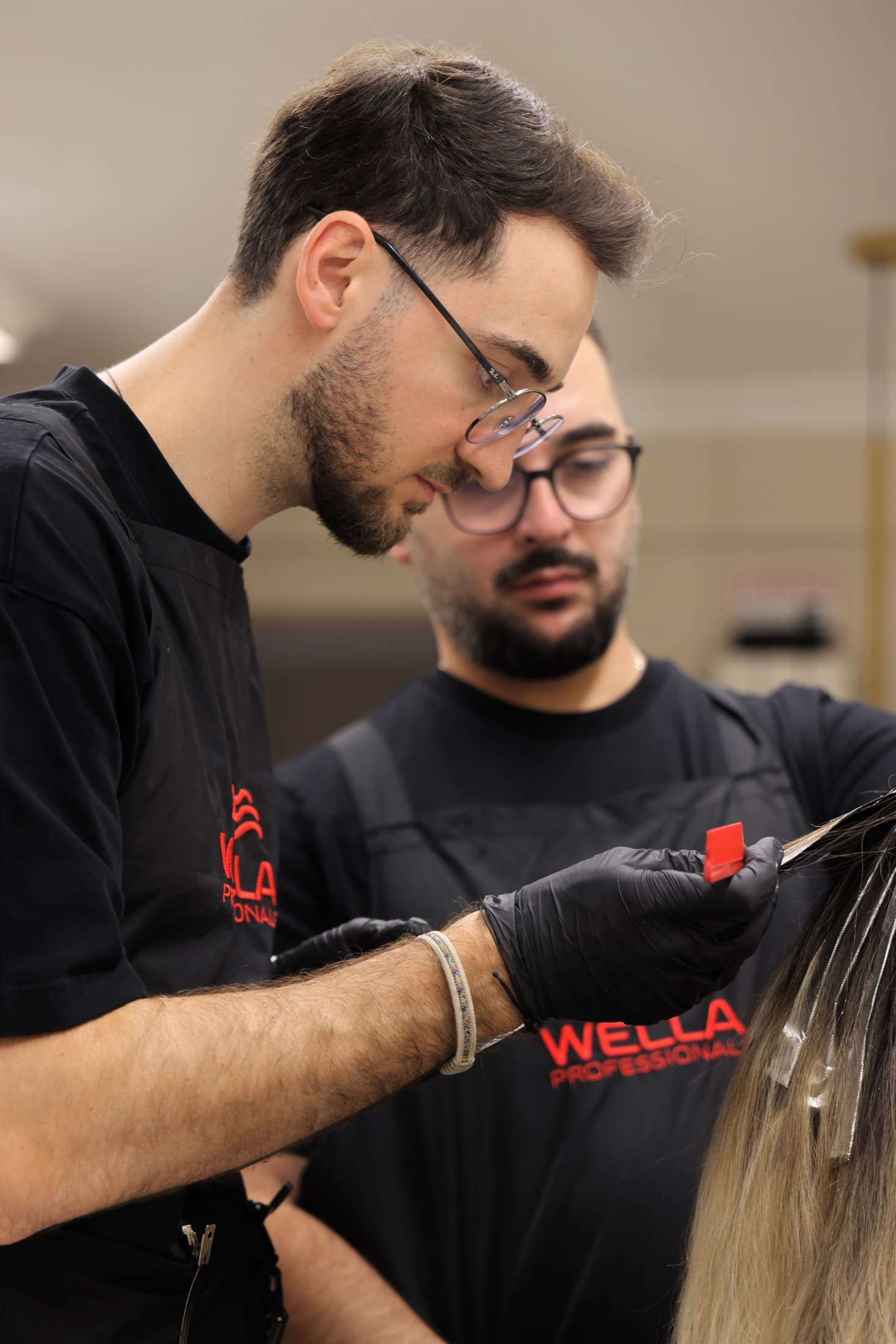 Conținut foto pentru un salon de coafură